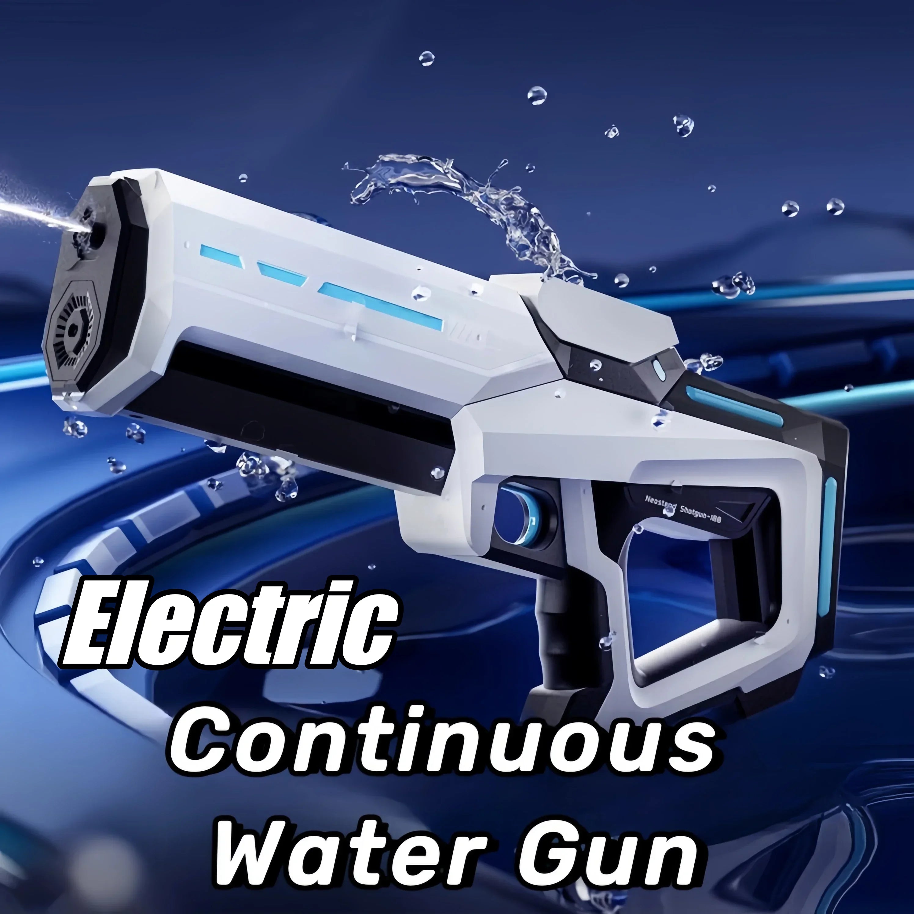 NEW Automatic Electric Water Gun Toy Rechargeable High Capacity Water Blaster Fast Shooting Summer Pool Beach Water Play Toys