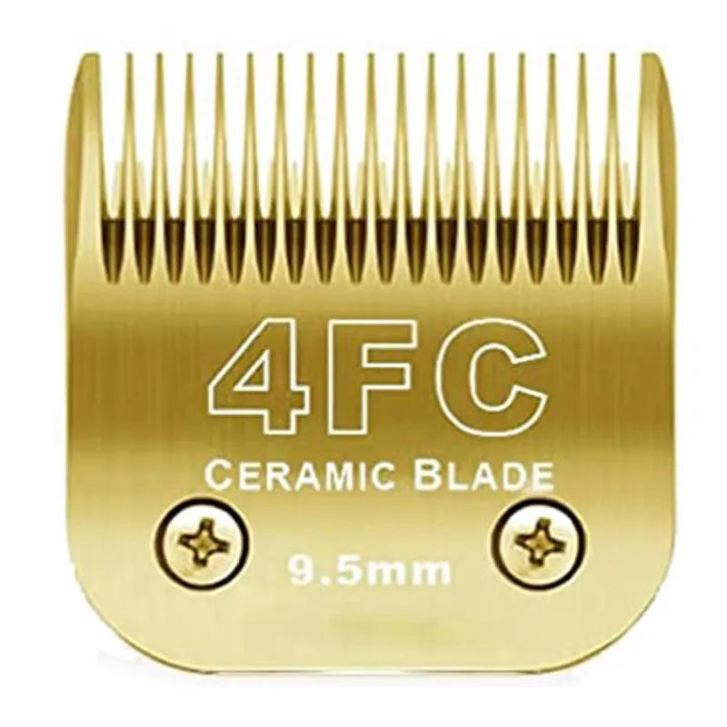 10#15#4FC#5FC#7FC# Black Dog Grooming,Detachable Pet Clipper Blade Compatible with Wahl km,Andis,oster A5 Clippers