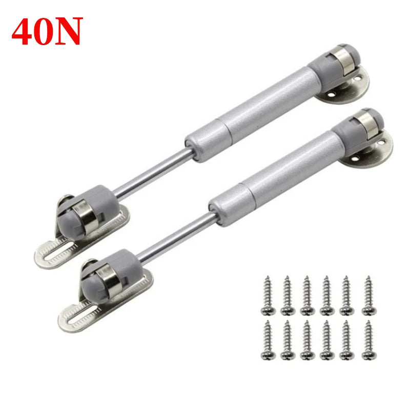 2/4Pcs Furniture Hinge Kitchen Cabinet Door Lift Pneumatic Support 20-200N Hydraulic Gas for Wood Furniture Hardware