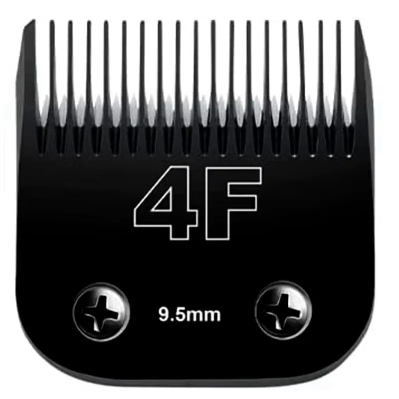 10#15#4FC#5FC#7FC# Black Dog Grooming,Detachable Pet Clipper Blade Compatible with Wahl km,Andis,oster A5 Clippers