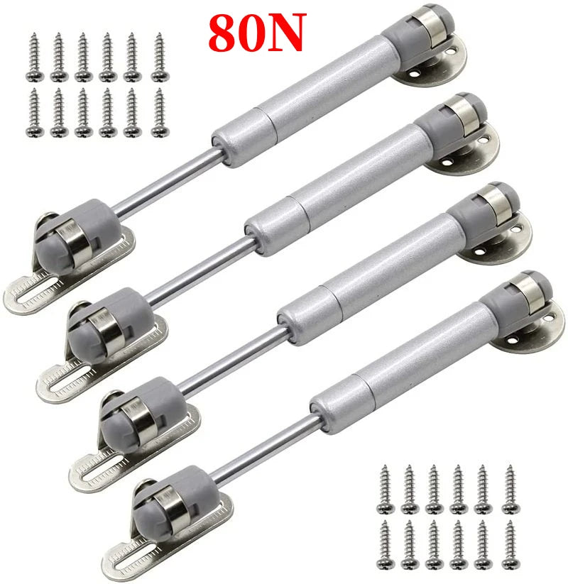 2/4Pcs Furniture Hinge Kitchen Cabinet Door Lift Pneumatic Support 20-200N Hydraulic Gas for Wood Furniture Hardware