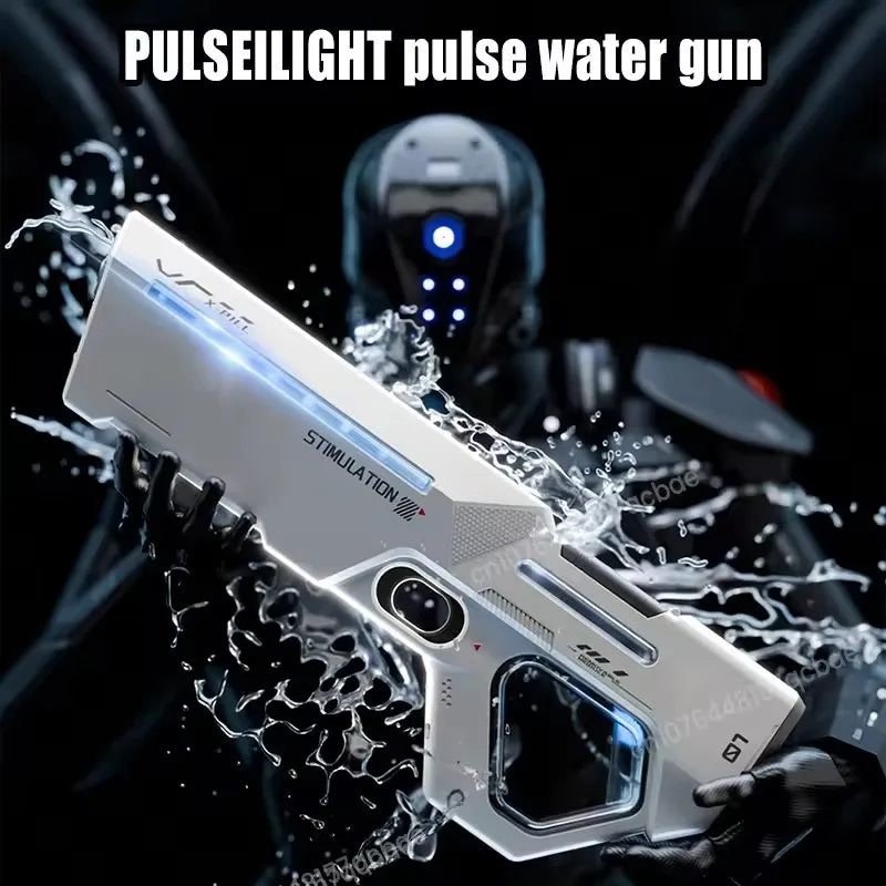 Adult electric water gun, powerful spray, automatic water absorption, children's summer outdoor beach toy, children's gift