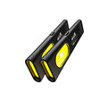 Warsun 2Pcs T7 LED Keychain Flashlight 450Lm Portable Mini Torch Light with Magnet Pocket Lantern Flood Work Light