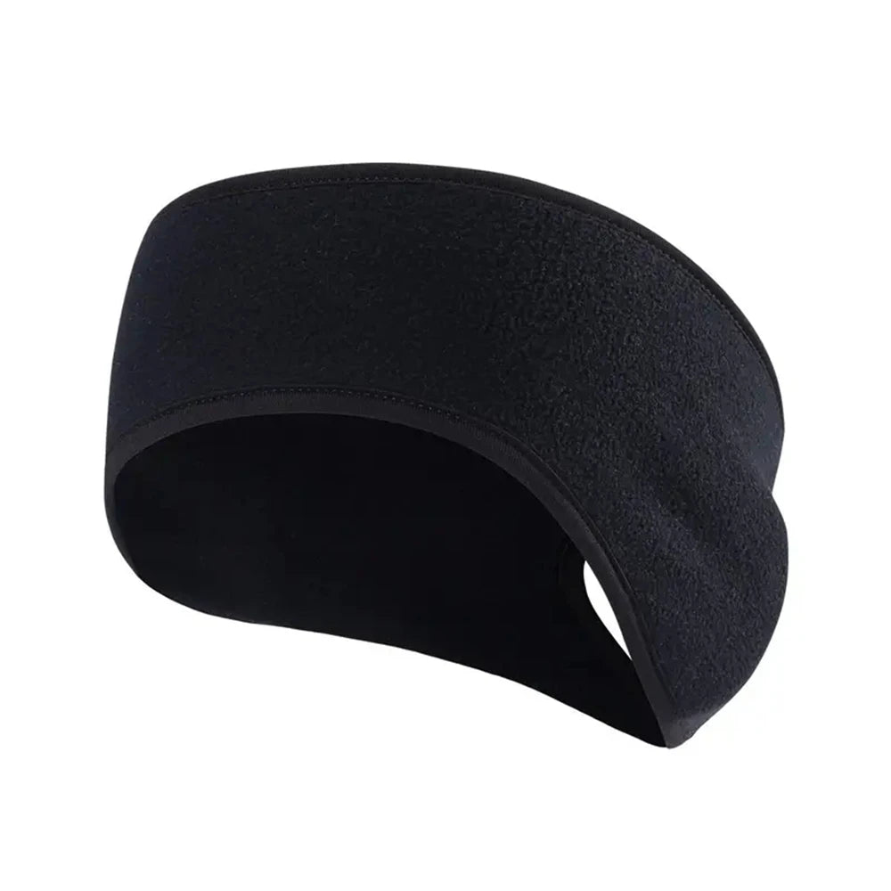 1pc Winter Sweatband Ear Warmer Horsetail Cave Headband Women Men Windproof Running Headband Yoga Outdoor Use Sports Fitness Ela