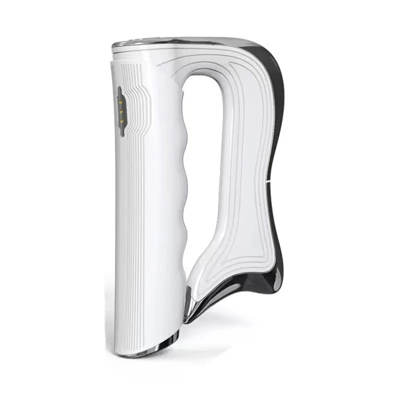 Electric Fascia Gun Knife Muscle Relaxation Microcurrent Fascia Massage LCD Vibration Warm Body Lifting Scraper Tool Massager