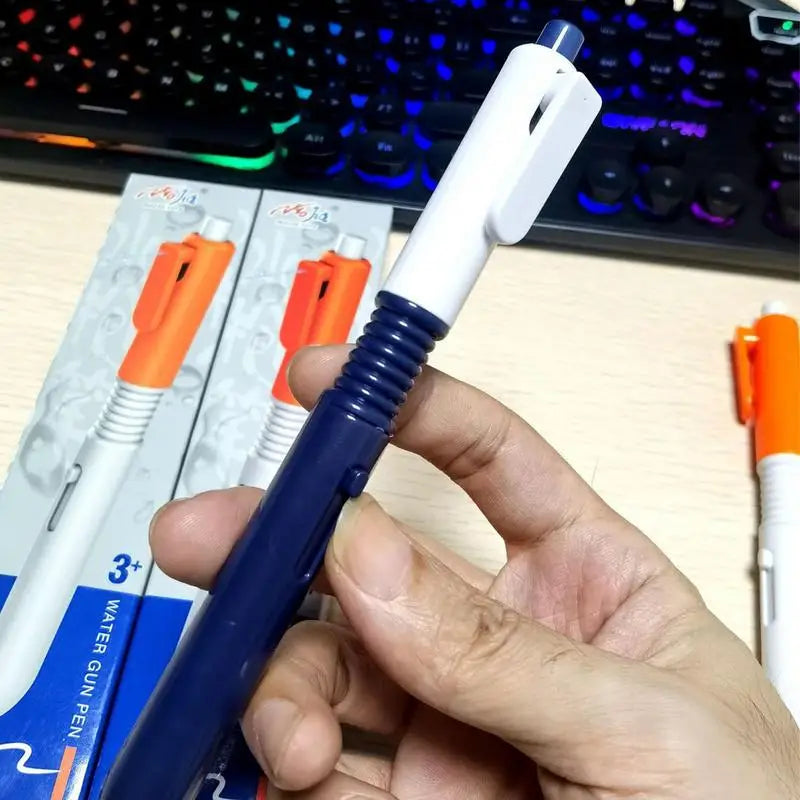 Fun Pen Water Gun Gadget New Fancy Toy Pen Back-to-school Decompressions Interactive Prank Kids Toys Stress Release Toys