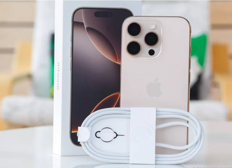 98% New iPhone 16 Pro 6.3" Original Super Retina XDR OLED 128/256/512GB/1TB 8GB Face ID NFC A18Pro Smart Cell Phone  5G