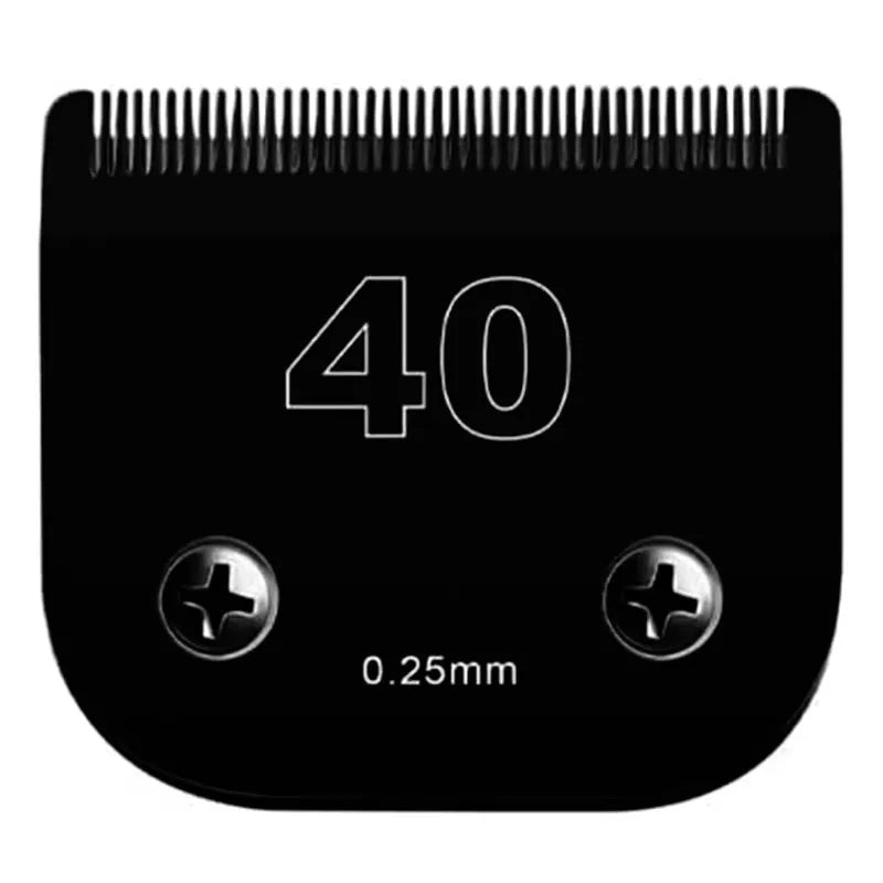 10#15#4FC#5FC#7FC# Black Dog Grooming,Detachable Pet Clipper Blade Compatible with Wahl km,Andis,oster A5 Clippers