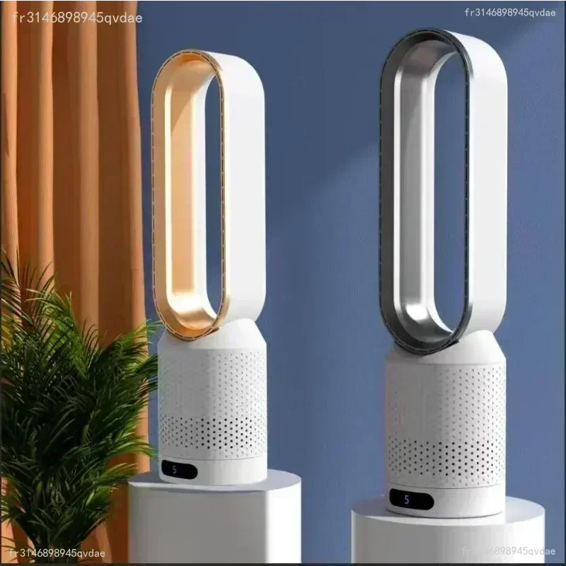 2025 Air Purification Circulation Bladeless Ultra-Quiet Dormitory Desk Floor Electric Fan Tower Bladeless
