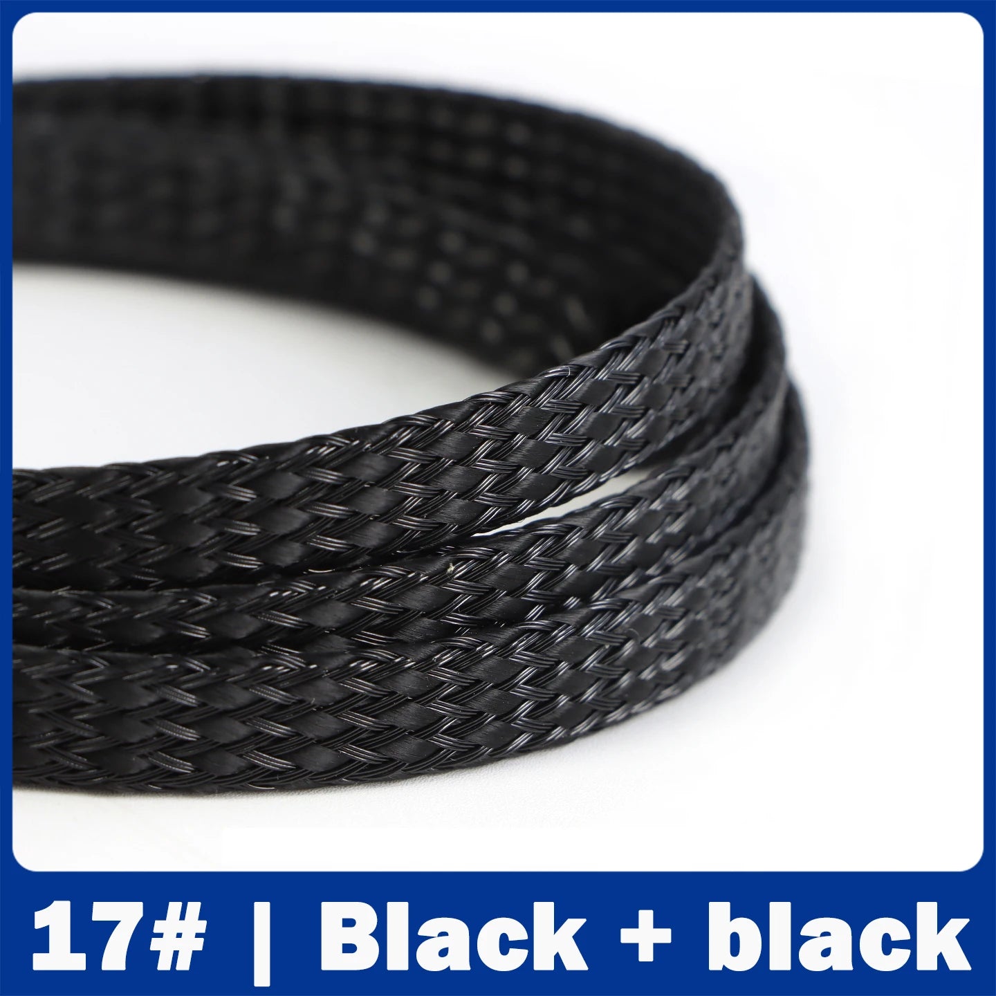 4/8/12mm PP Cotton Yarn + PET Woven Cotton Mesh Braided Cable Sleeve Expanding Braided Sleeving Wire Cable Harness Sheathing