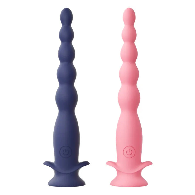 Silent Waterproof Vibrating Anal Plug Ergonomic Silicone Prostate Massager Unisex Anal Dilator Pleasure Toy for Men & Women 18+