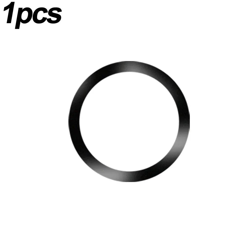 2024 Stainless Steel Universal Magnetic Metal Plate Ring For Magsafe Wireless Charger Iron Sheet Sticker Magnet Car Phone Holder