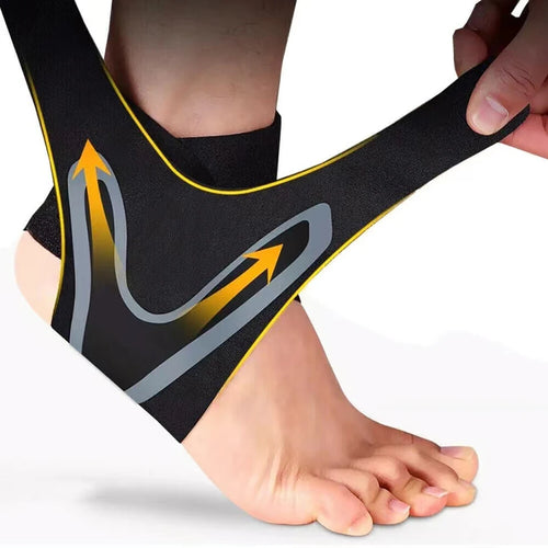 1 Pc Ankle Brace Support Compression Sleeve Elastic Foot Bandage Protective Wrap Sports Socks