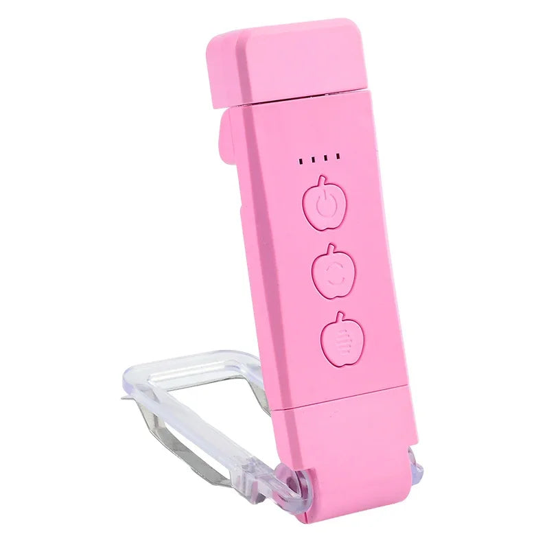 Clip On Book Light Rechargeable,Reading Light,Adjustable Brightness Mini LED Bookmark Lamp,Portable Bedside Desk Lamp for Night